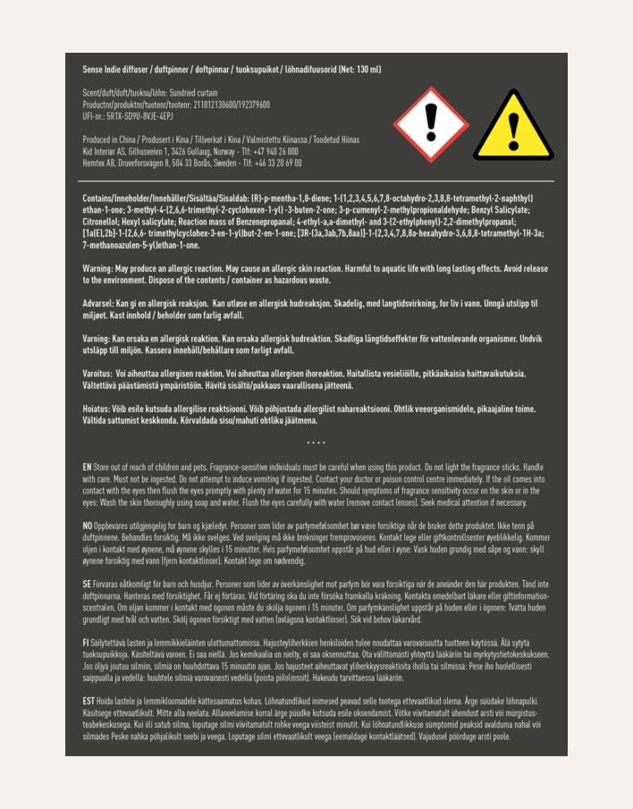 Huonetuoksu sininen - 3