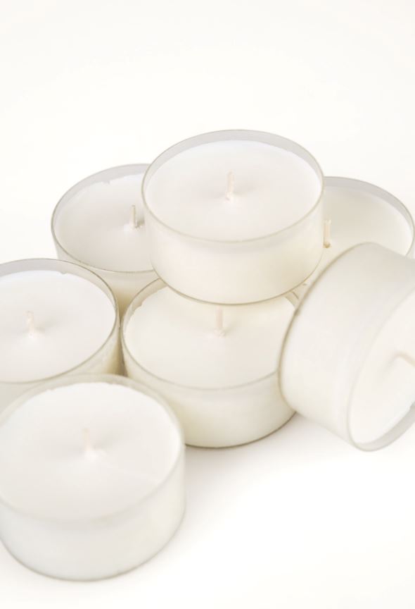 Suuret lämpökynttilät valkoinen - 2