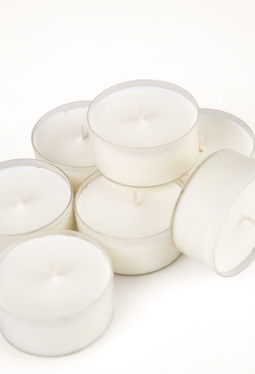 Suuret lämpökynttilät valkoinen - 2