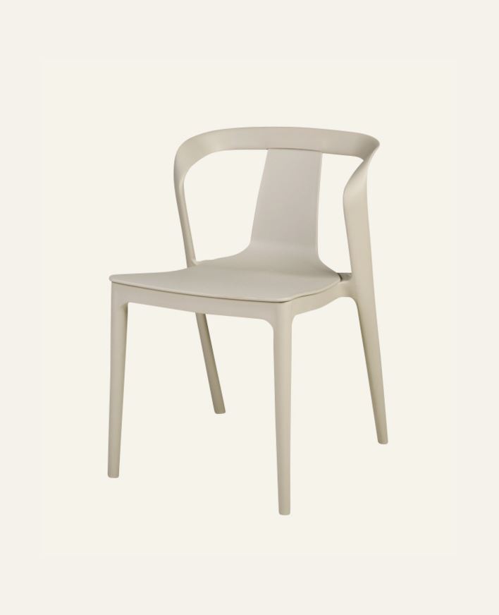 Puutarhatuoli hiekka - 52,6x49x78 cm hiekka - 1