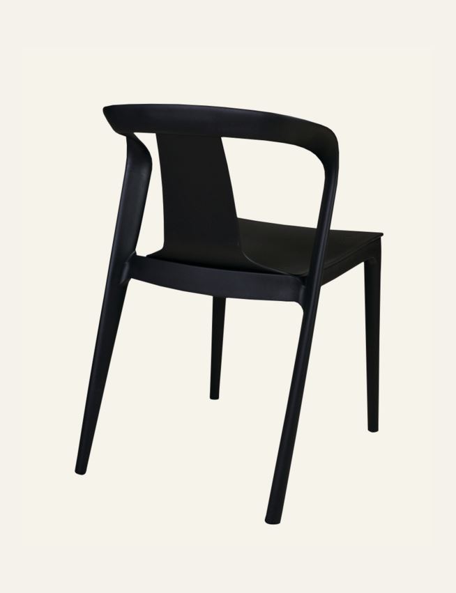 Puutarhatuoli musta - 2