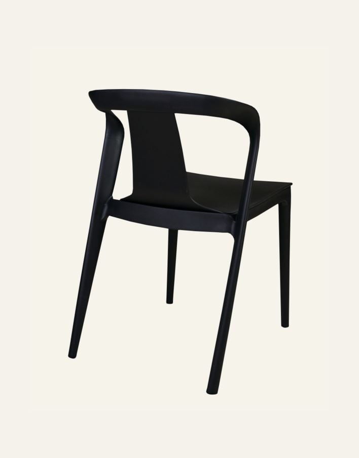 Puutarhatuoli musta - 2