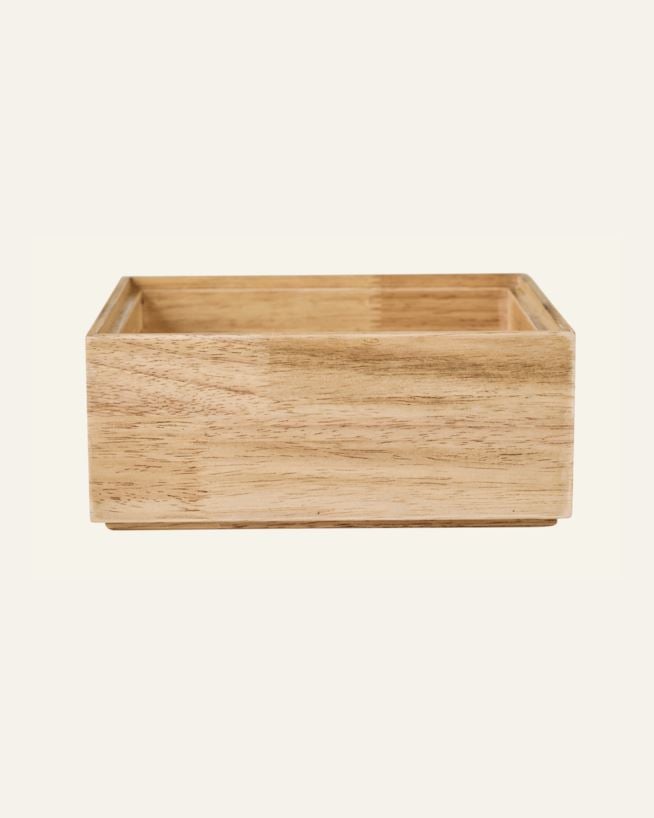 Pinottava säilytyslaatikko luonnonväri - 20x16x8 cm luonnonväri - 1
