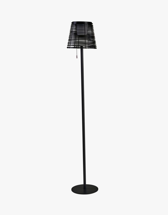 Led-lattiavalaisin musta - 20x20x122 cm musta - 1