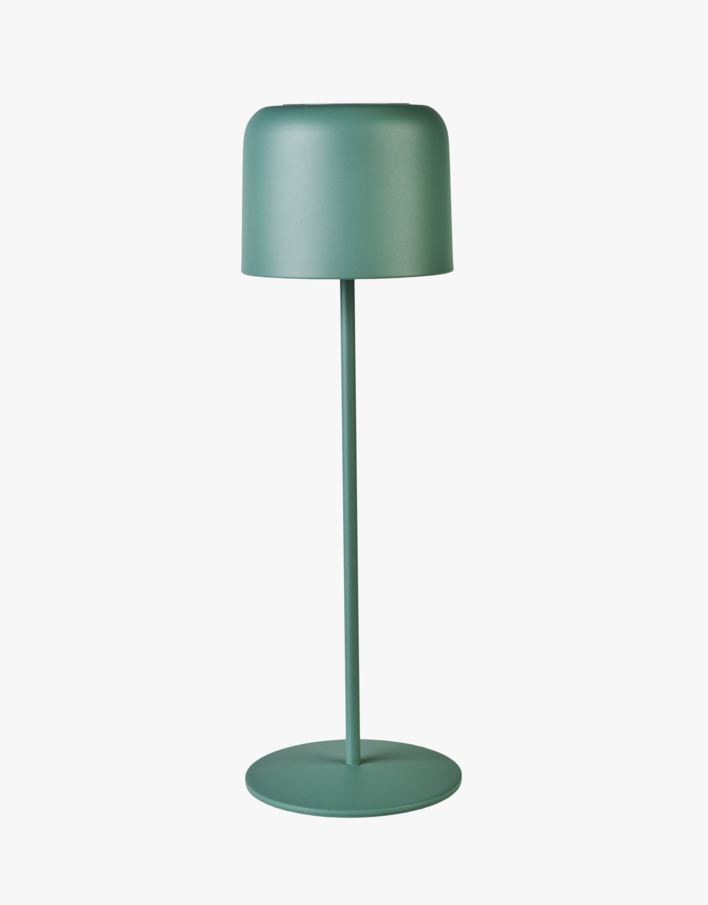 Led-valaisin harmaanvihreä - 12x12x38 cm harmaanvihreä - 1