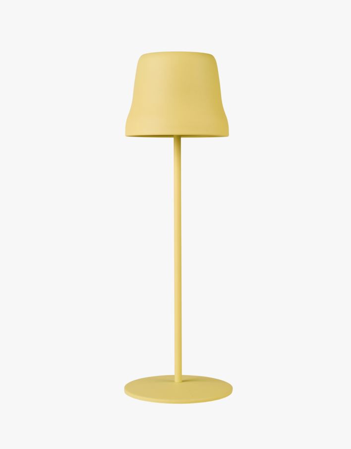 Led-lamppu vaaleankeltainen - 12x12x38 cm vaaleankeltainen - 1