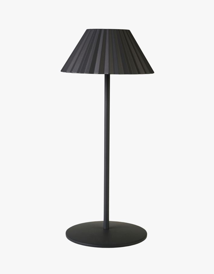 Led-valaisin tummanharmaa - 12,8x12,8x30 cm tummanharmaa - 1