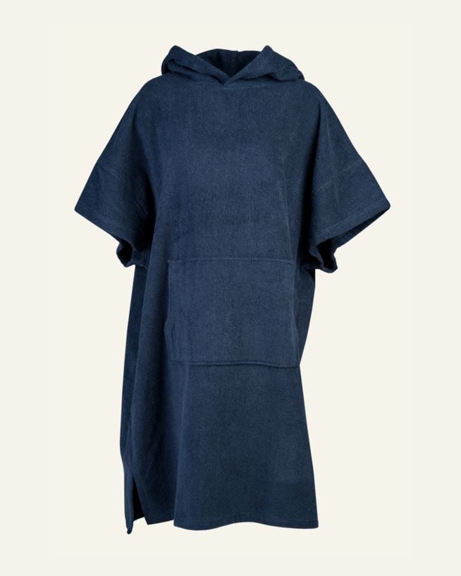 Poncho mariininsininen - 78x111 cm mariininsininen - 1