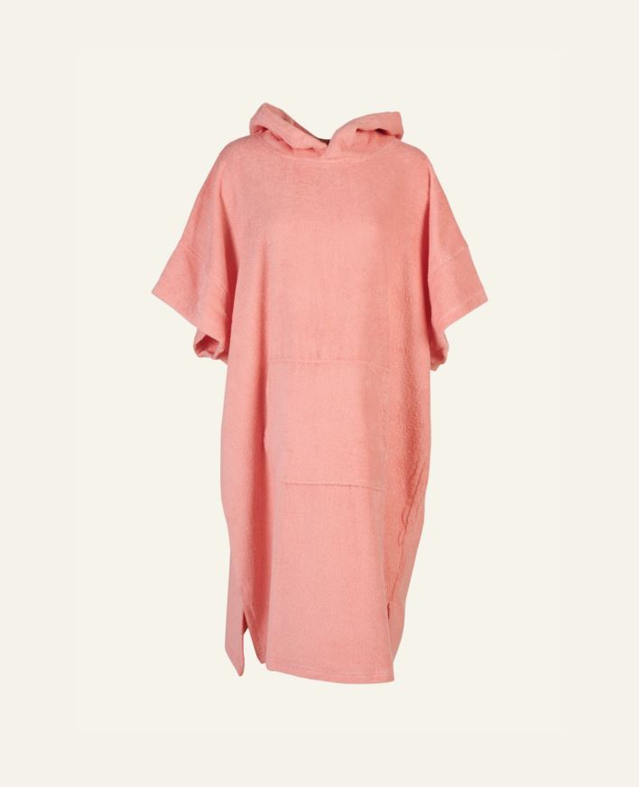 Poncho vaalea koralli - 78x111 cm vaalea koralli - 1