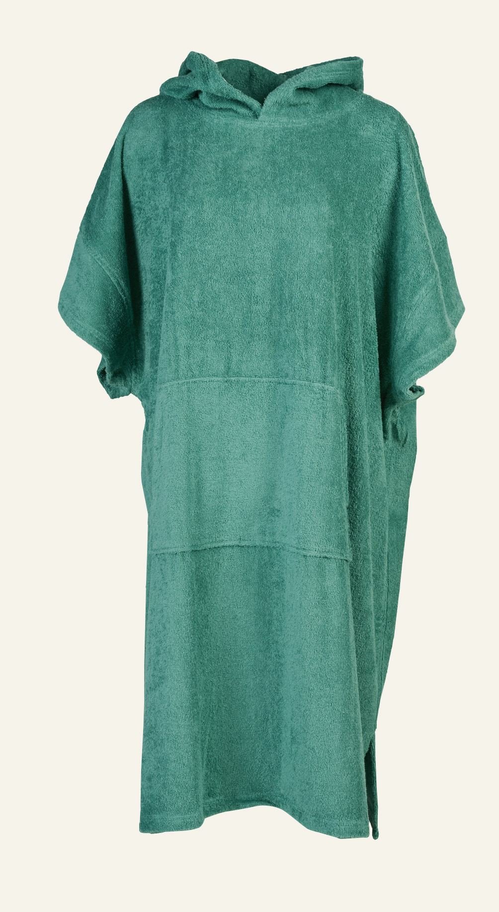 Poncho tummanvihreä - 78x111 cm tummanvihreä - 1