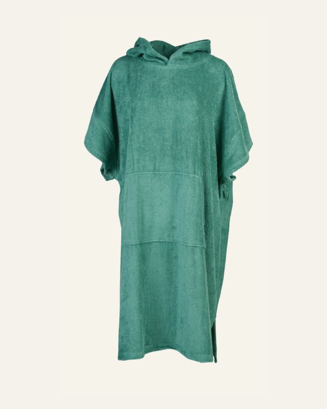 Poncho tummanvihreä - 78x111 cm tummanvihreä - 1