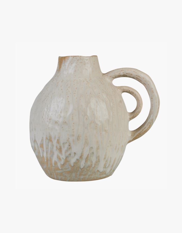 Maljakko vaalean beige - 30,6x23x28,2 cm vaalean beige - 1