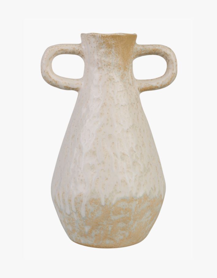 Maljakko vaalean beige - 17,8x15,2x27 cm vaalean beige - 1