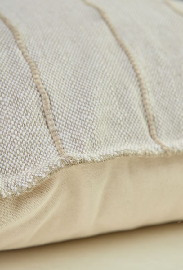 Koristetyynynpäällinen beige - 2