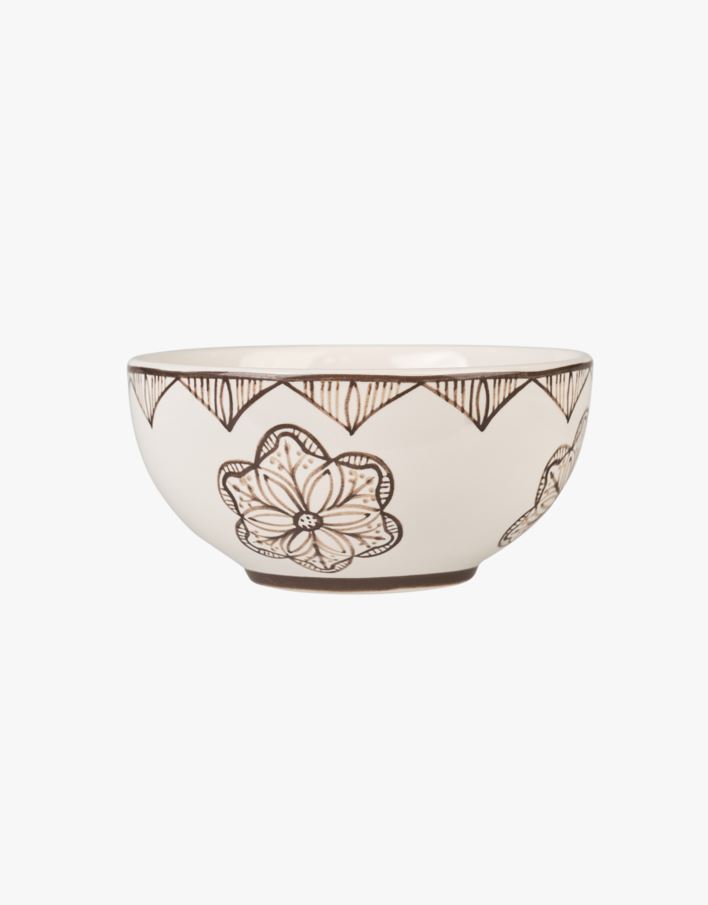 Kulho ruskea - ø14 h7 cm ruskea - 1