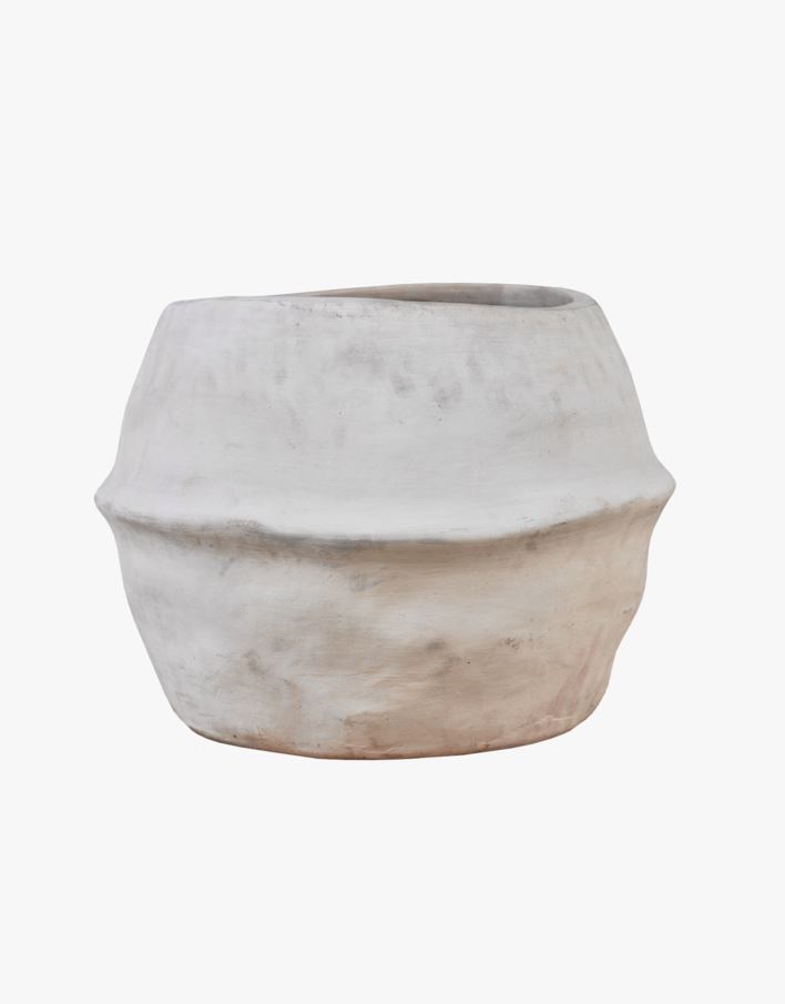 Ruukku luonnonvalkoinen - 55x55x41 cm luonnonvalkoinen - 1