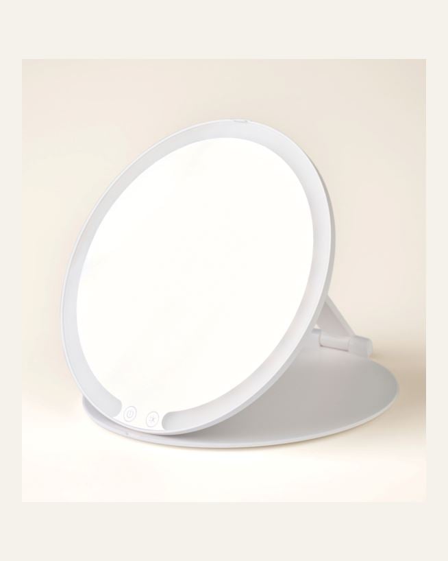 Peili valkoinen - 19,7x20x1,5 cm ø20 valkoinen - 1