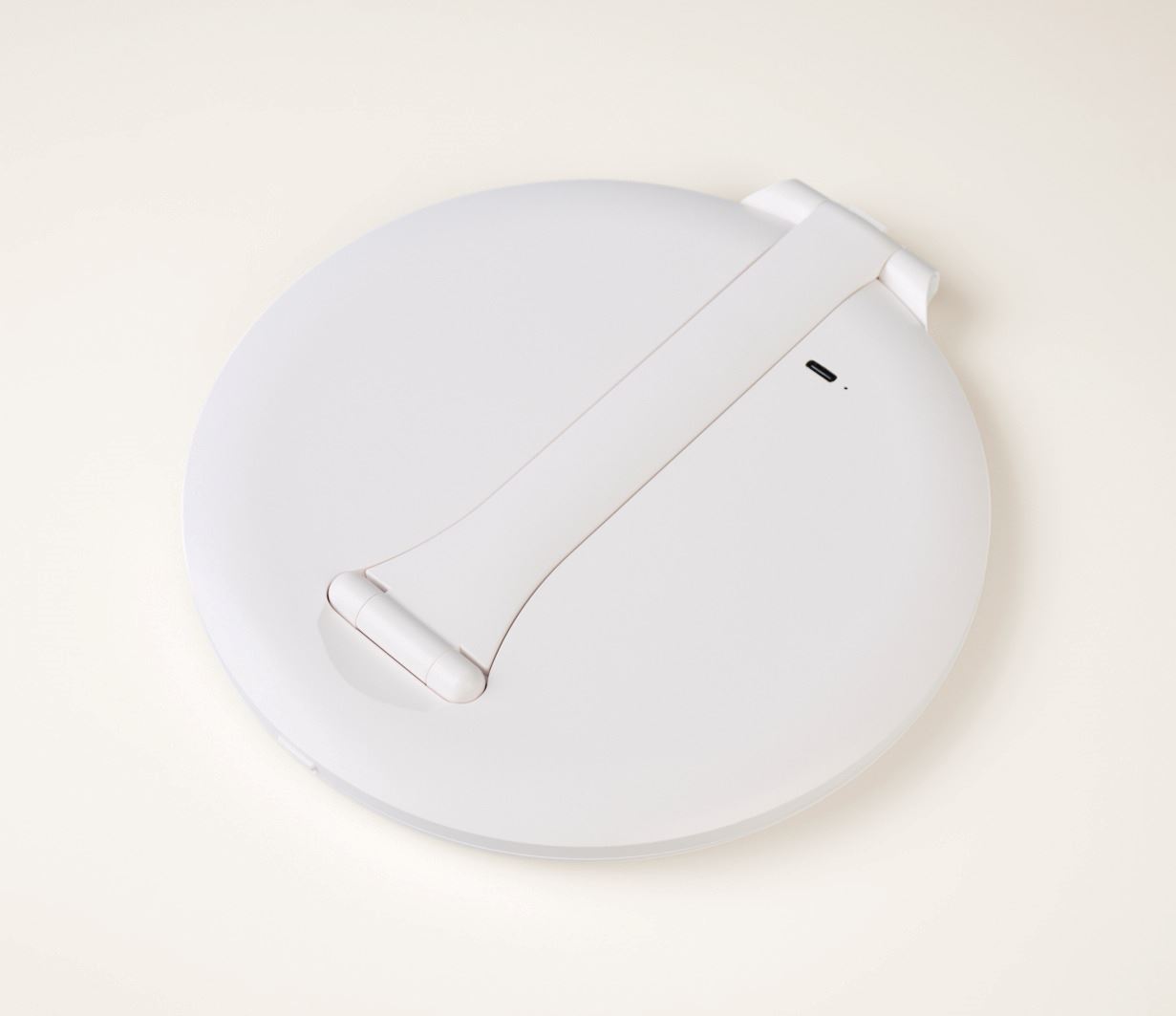 Peili led-valolla valkoinen - 19,7x20x1,5 cm ø20 valkoinen - 1