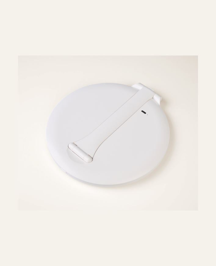 Peili led-valolla valkoinen - 19,7x20x1,5 cm ø20 valkoinen - 1