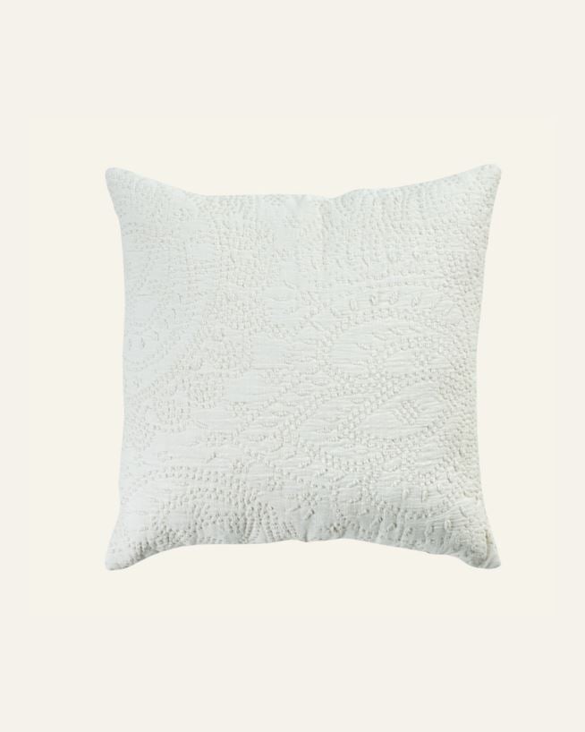 Koristetyynynpäällinen luonnonvalkoinen - 60x60 cm luonnonvalkoinen - 1