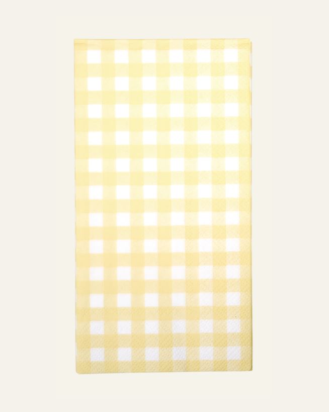 Servetit keltainen - 33x42 cm keltainen - 1