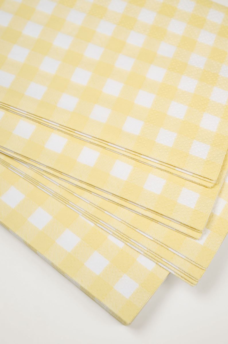 Servetit keltainen - 3