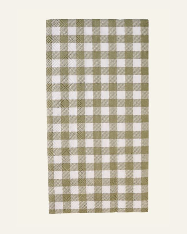 Servetit oliivinvihreä - 33x42 cm oliivinvihreä - 1