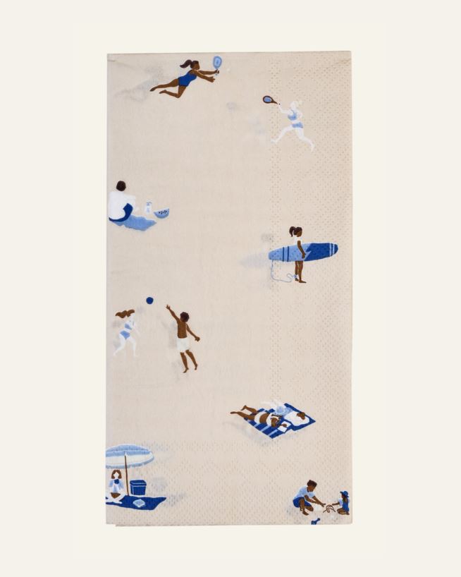 Servetit moniväri/sininen - 33x42 cm moniväri/sininen - 1