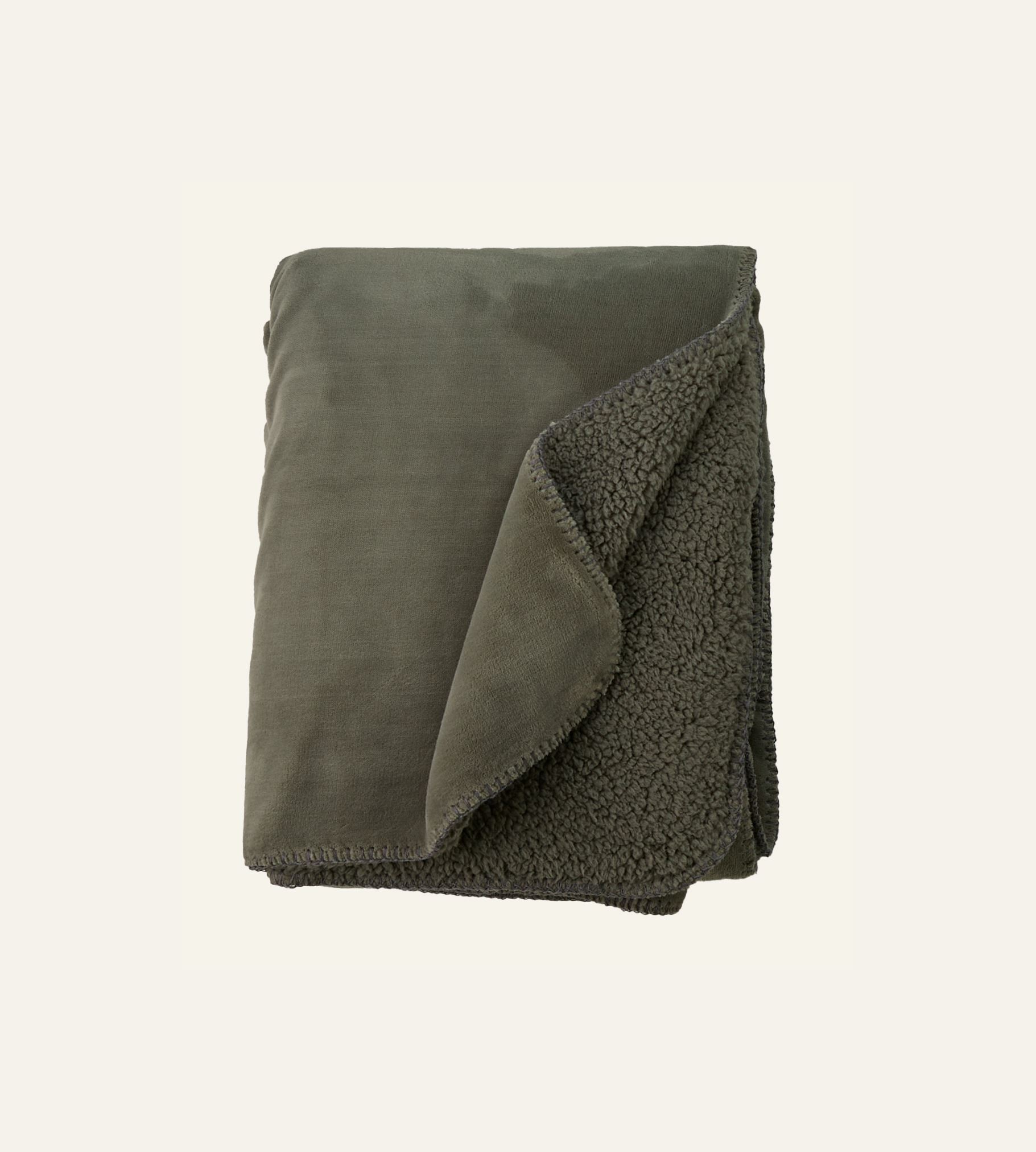 Fleecehuopa oliivinvihreä - 2