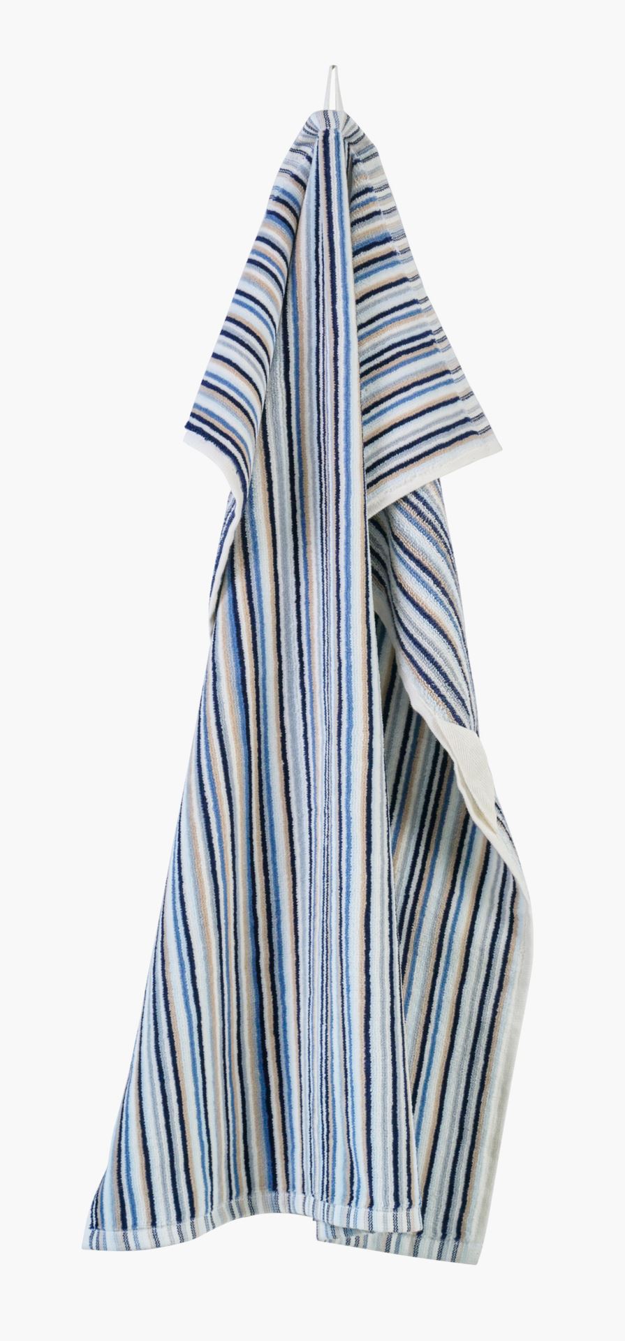 Pyyhe moniväri/sininen - 2