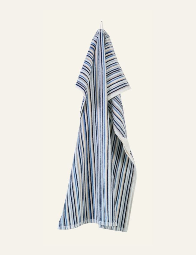 Pyyhe moniväri/sininen - 2