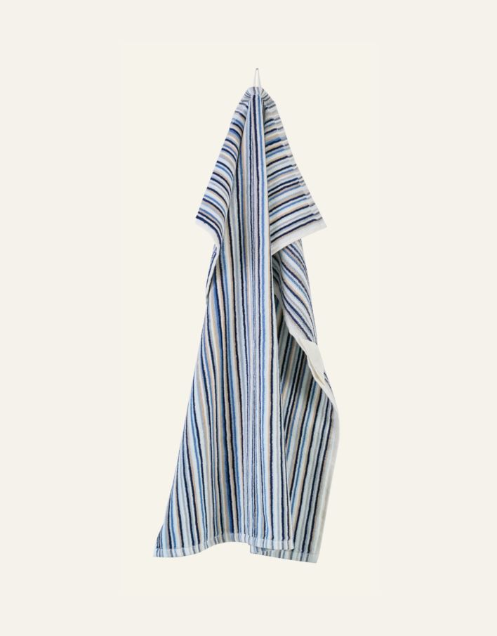 Pyyhe moniväri/sininen - 2