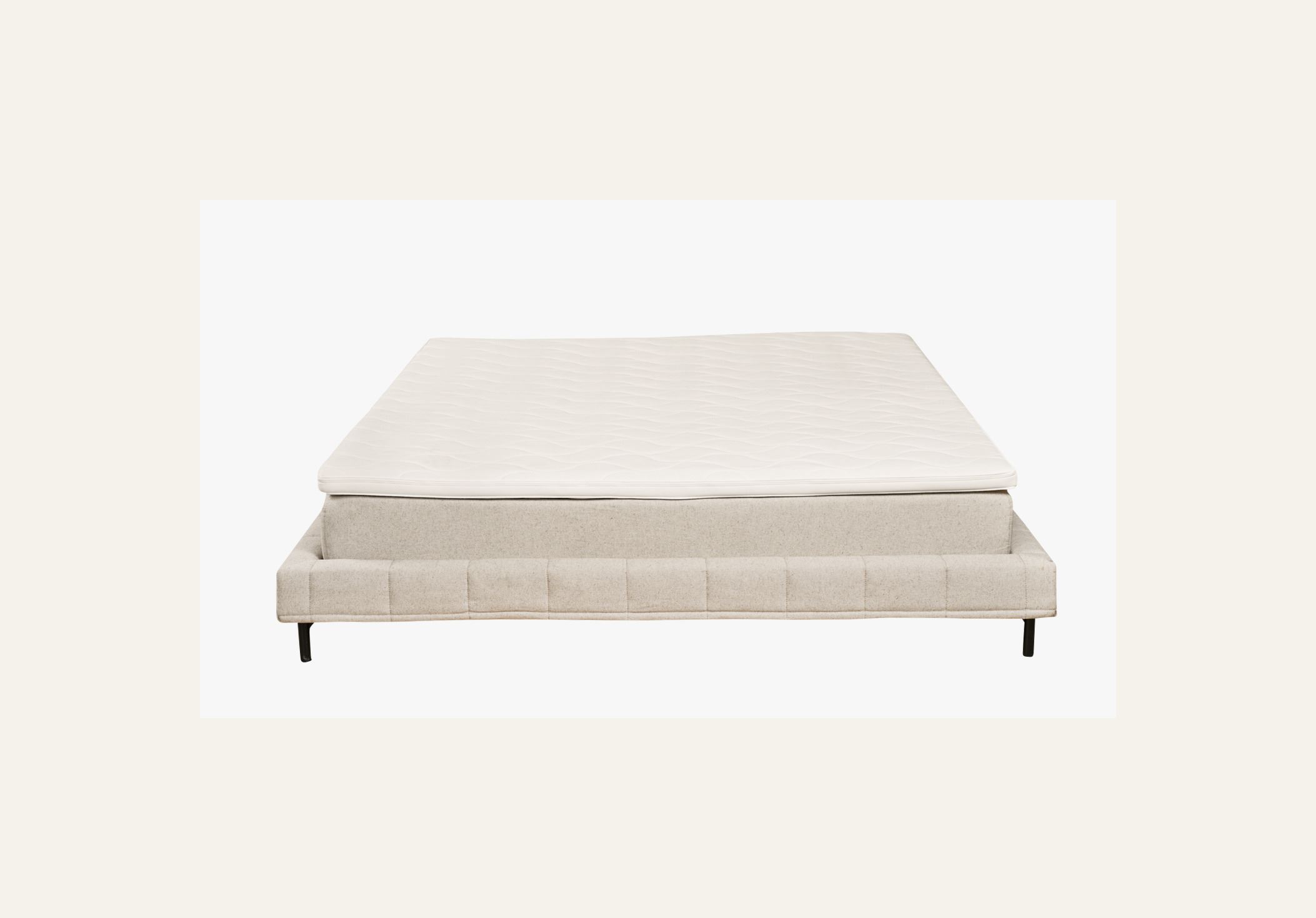 Runkosänky kiinteä/kiinteä luonnonväri - 4