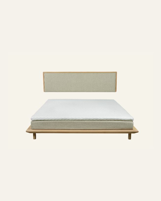 Seng luonnonöljytty tammi - 180x200 cm Luonnonöljytty tammi - 1