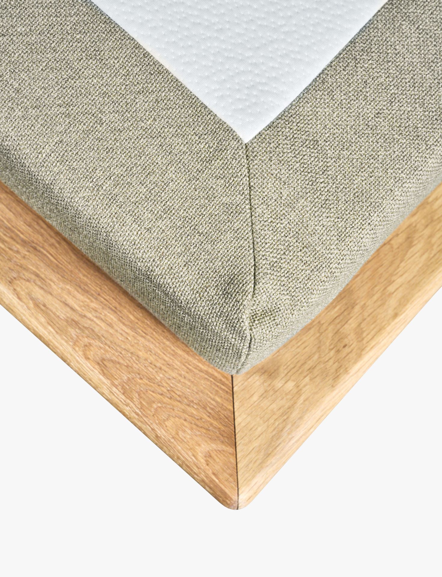 Sänky öljyttyä tammea beige - 3