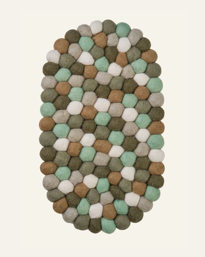 Pannunalunen oliivinvihreä - 33x19 cm oliivinvihreä - 1