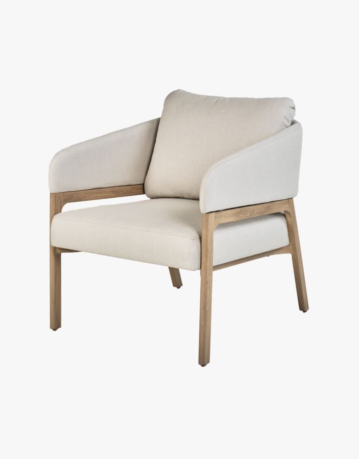 Lepotuoli beige - 79x69,5x73 cm beige - 1