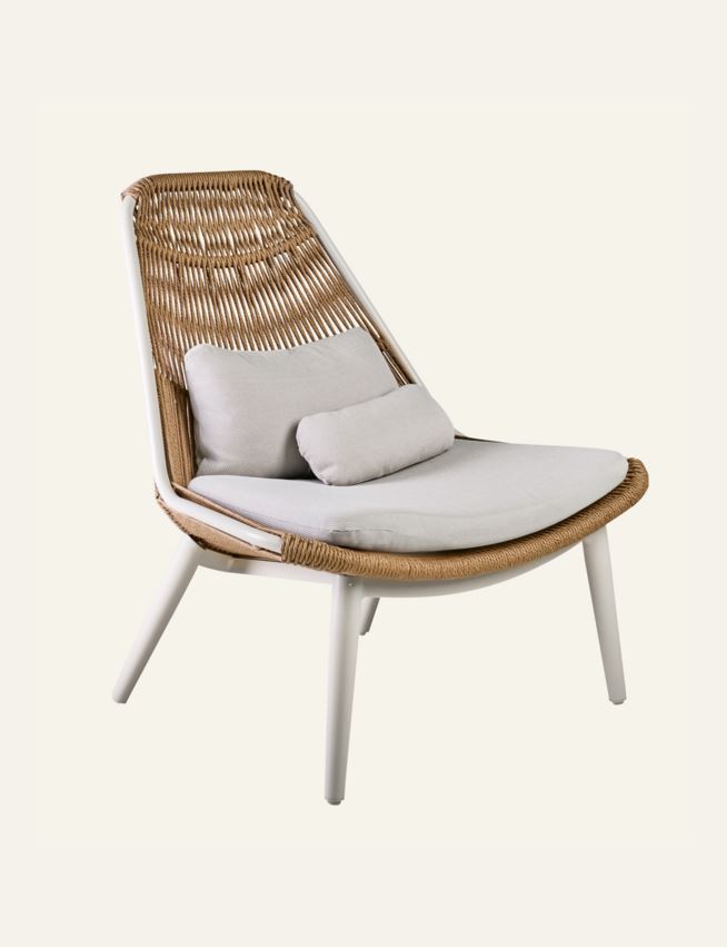 Lepotuoli luonnonvalkoinen - 5