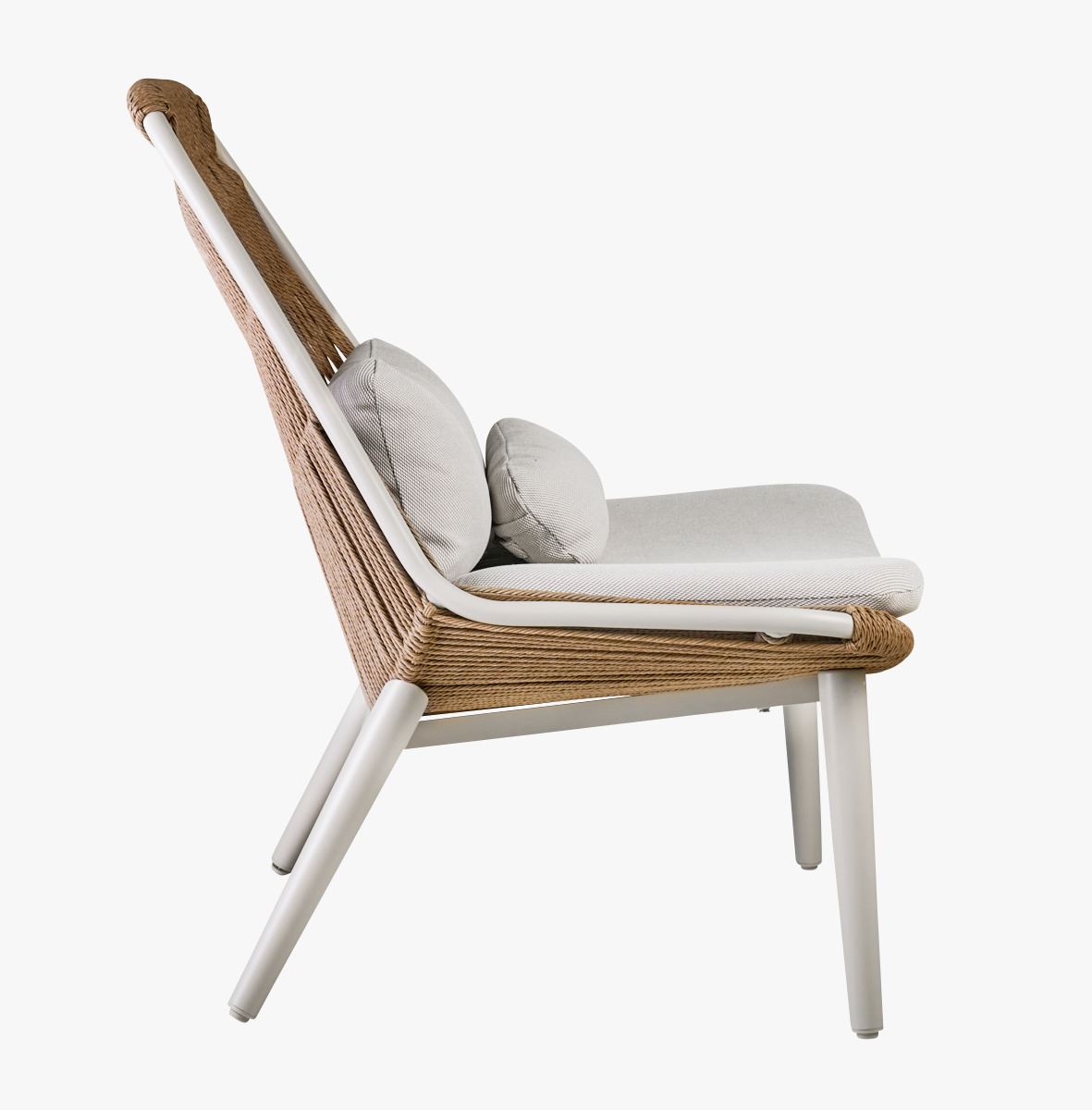 Lepotuoli luonnonvalkoinen - 3