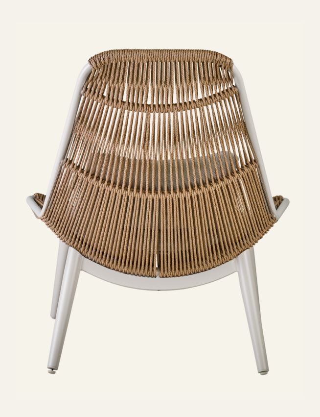 Lepotuoli luonnonvalkoinen - 4