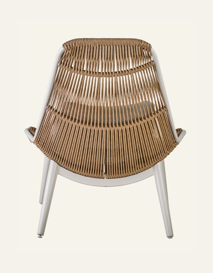 Lepotuoli luonnonvalkoinen - 4