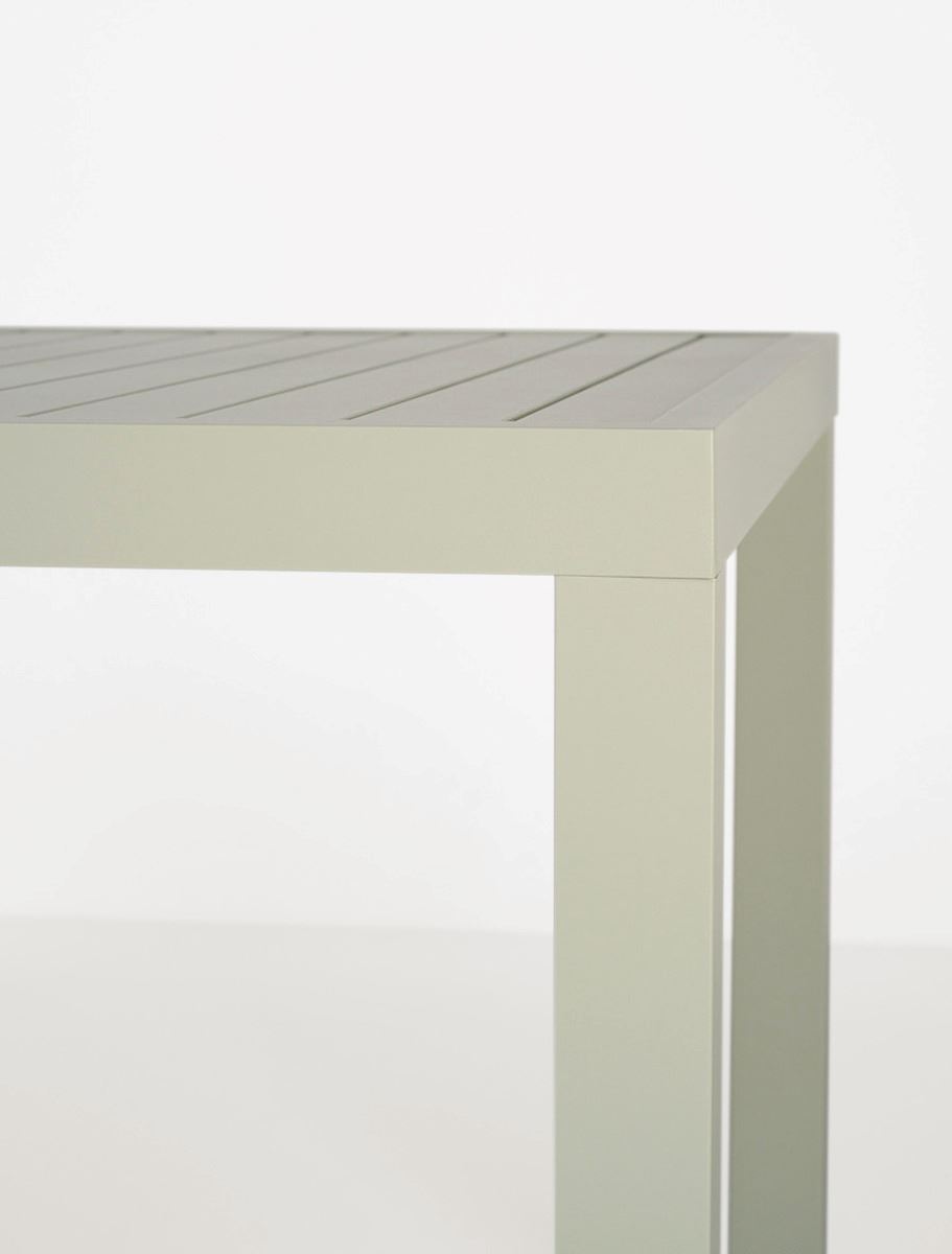Puutarhapöytä harmaanvihreä - 4