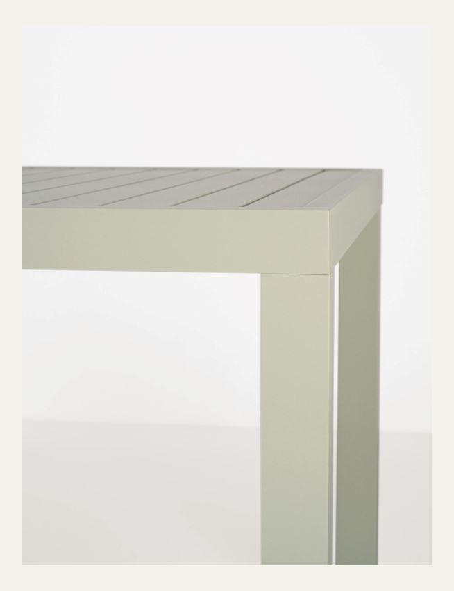 Puutarhapöytä harmaanvihreä - 4