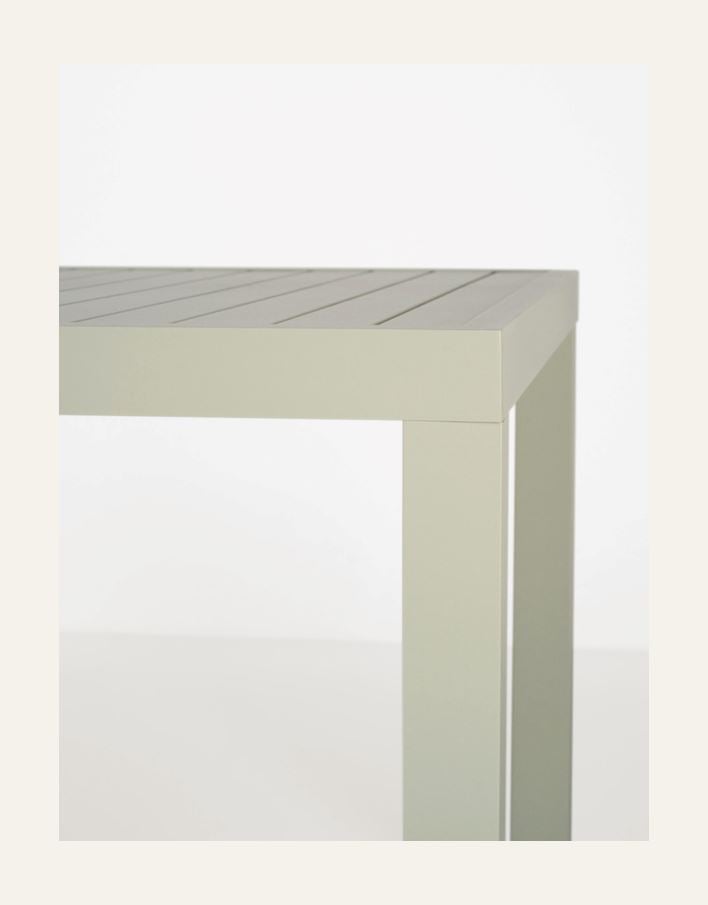 Puutarhapöytä harmaanvihreä - 4