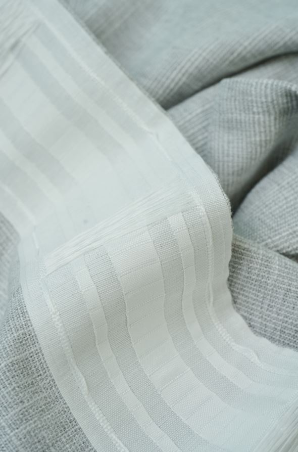 Verho vaaleanharmaa - 2