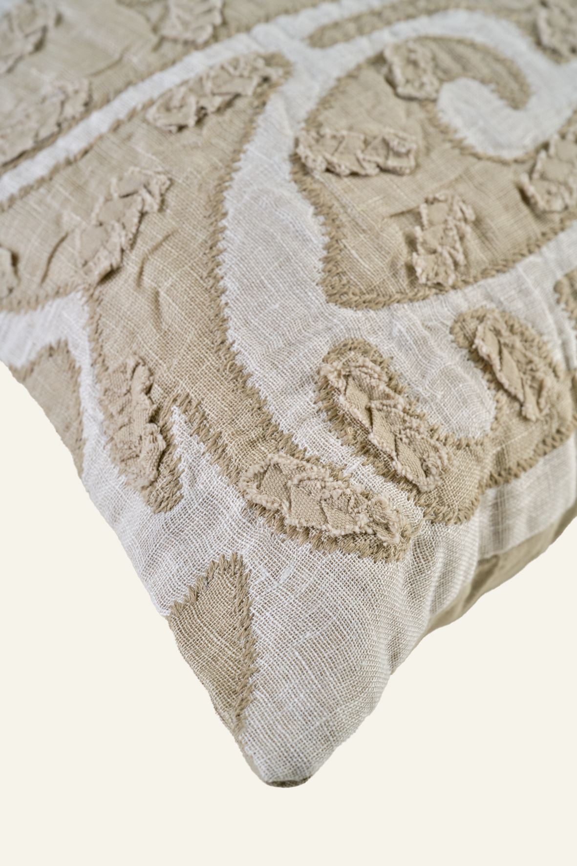 Koristetyynynpäällinen luonnonväri - 2