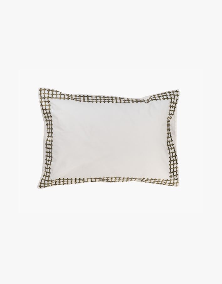 Tyynyliina percalea oliivinvihreä - 50x60 cm oliivinvihreä - 1