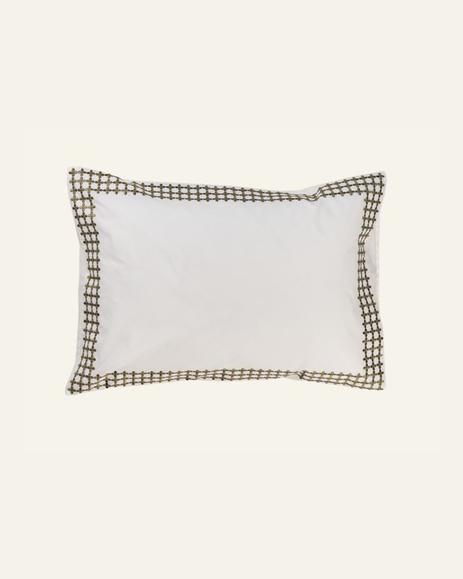 Tyynyliina percalea oliivinvihreä - 50x60 cm oliivinvihreä - 1