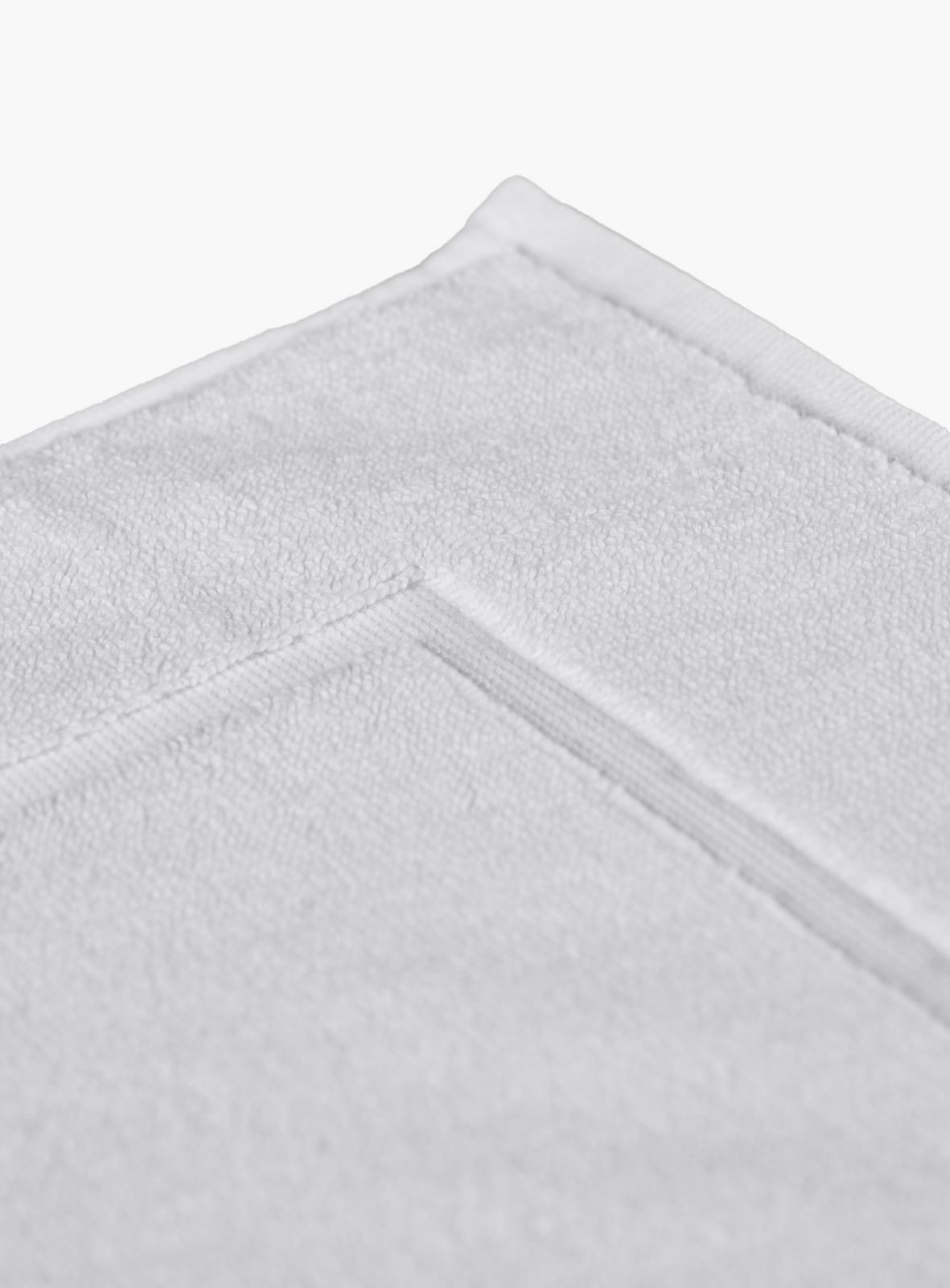 Kylpyhuoneenmatto valkoinen - 2