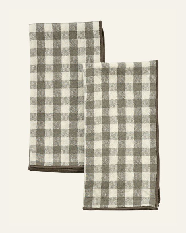Kangaslautasliina, 2 kpl vihreä - 45x45 cm vihreä - 1